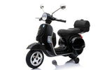 Black Kids Electric Ride on Vespa Motorbike