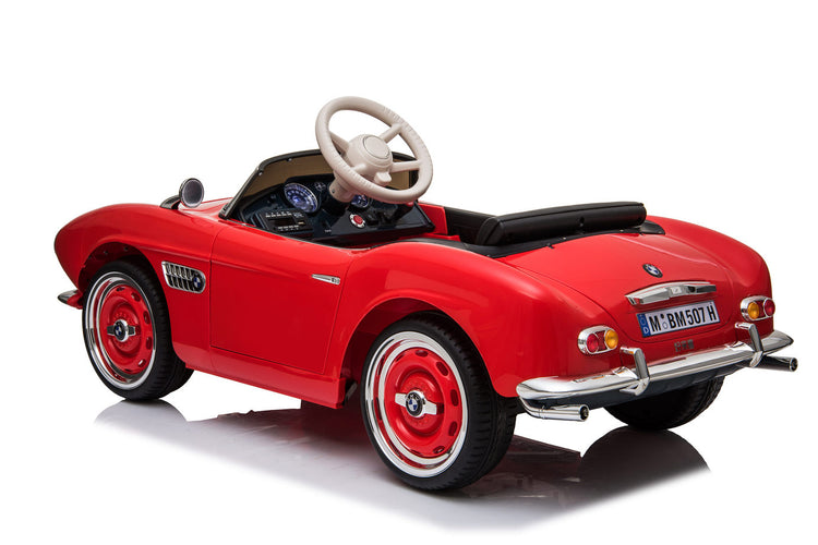 Licensed BMW 507 Roadster 12V Kids Electric Ride-On Car with Remote