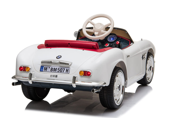 Licensed BMW 507 Roadster 12V Kids Electric Ride-On Car with Remote