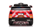 Kids 12V 2-Seat Battery Powered Fire Engine Truck with Remote Control