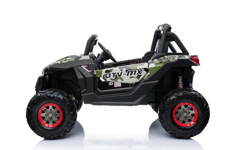 Camo 24v UTV Off Road Electric Ride on Buggy