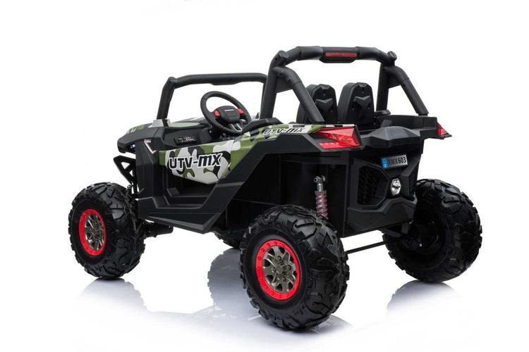 Camo 24v UTV Off Road Electric Ride on Buggy