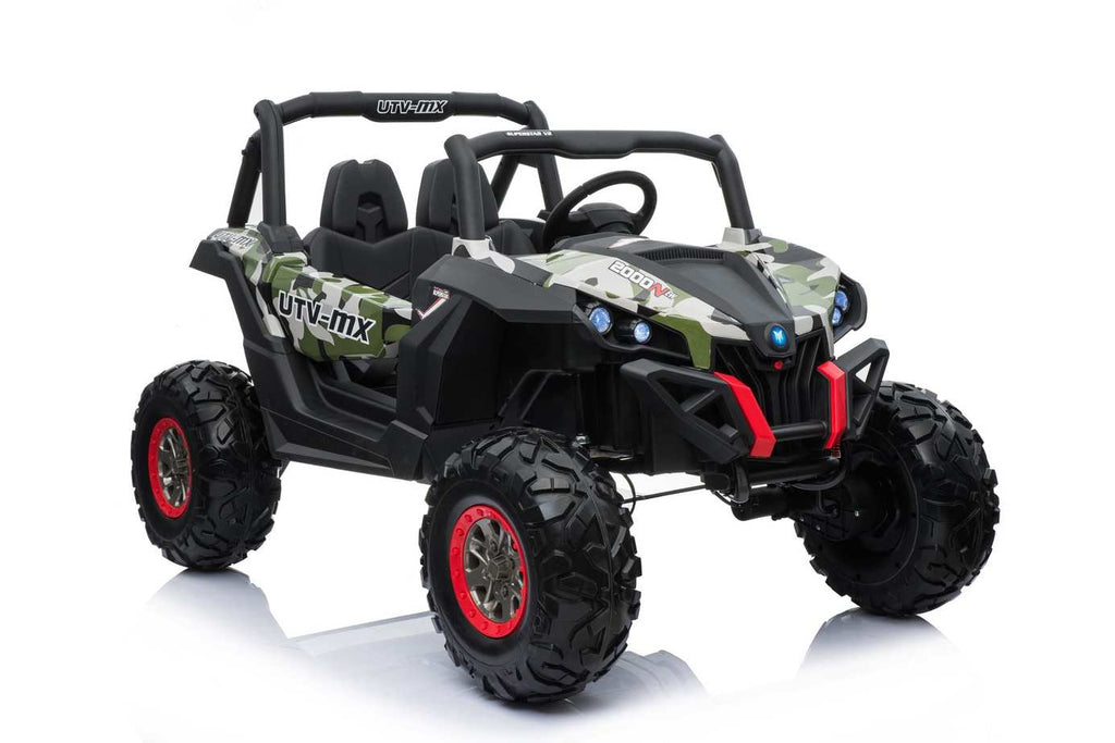 Camo 24v UTV Off Road Electric Ride on Buggy