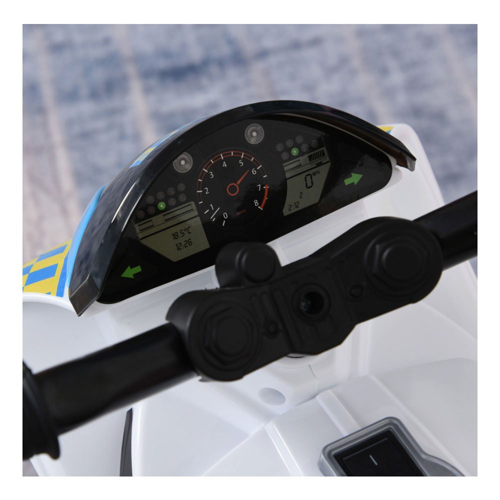 Kids 6v Electric Ride-On Police Trike