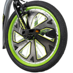 20" wheels drifting