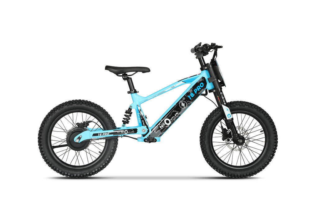 Neo Outlaw Surge 18 Inch Kids Electric Balance Motor Bike 350W