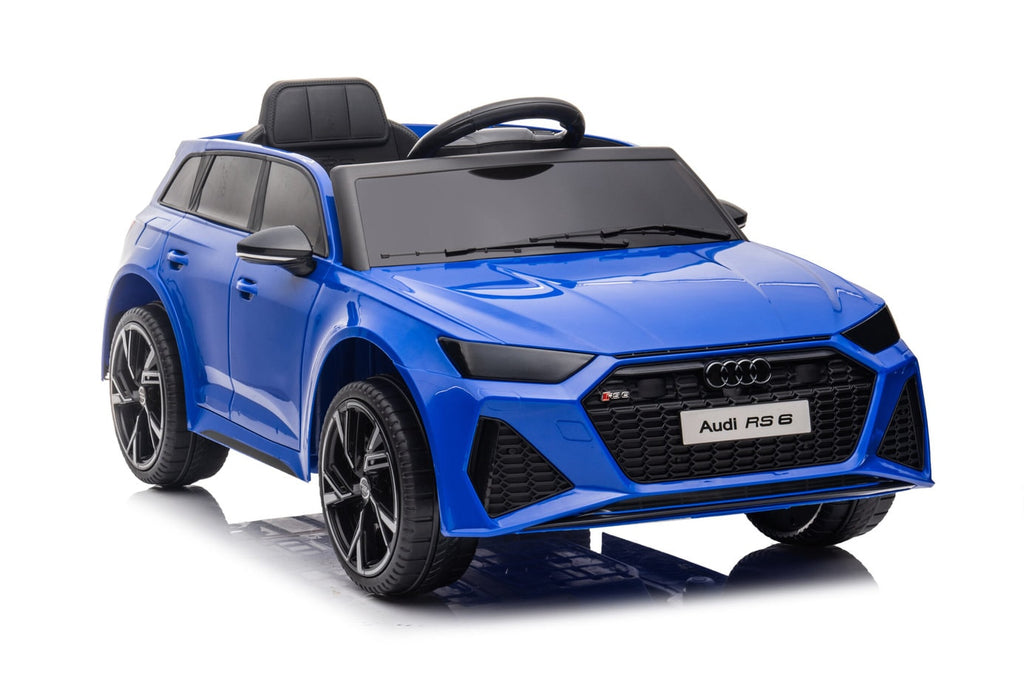 Blue Boys Audi electric ride on car