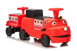 Chuggington 12V Licensed Kids Electric Ride-On Train with Trailer