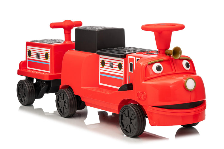 Chuggington 12V Licensed Kids Electric Ride-On Train with Trailer
