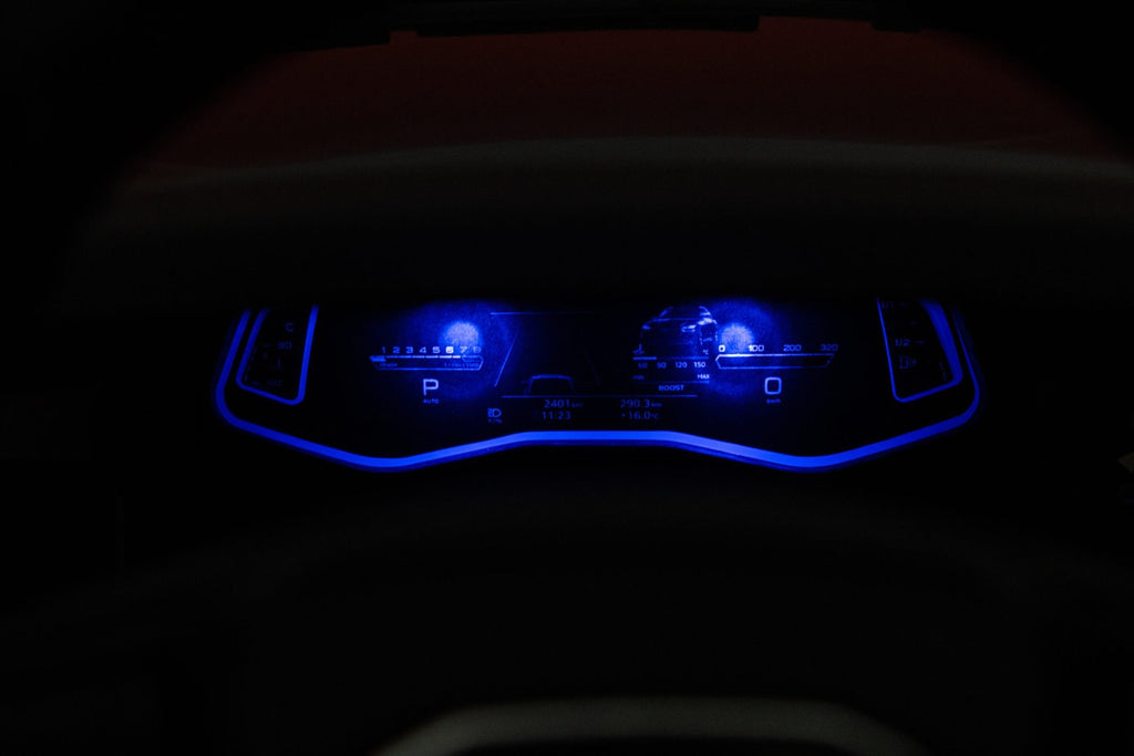 Night LED for Kids Audi Ride on Car