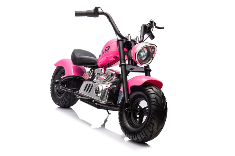 Charming Pink Kids Motorbike - 24V Power