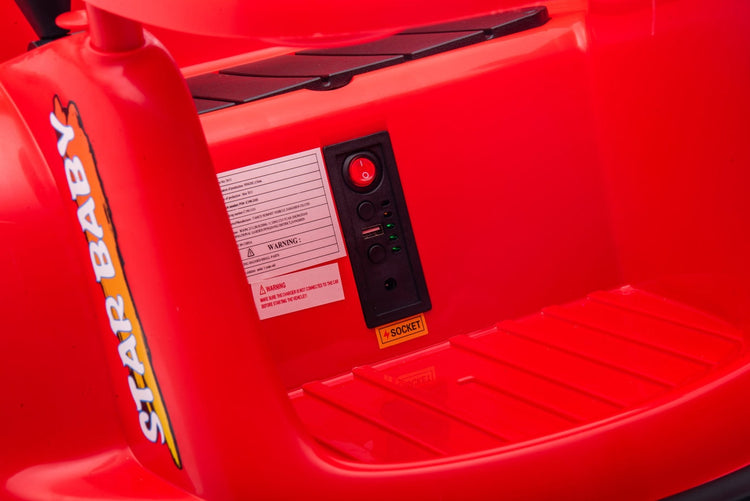 12V Kids Bumper Car Ride On Waltzer Dodgem with Remote and Music