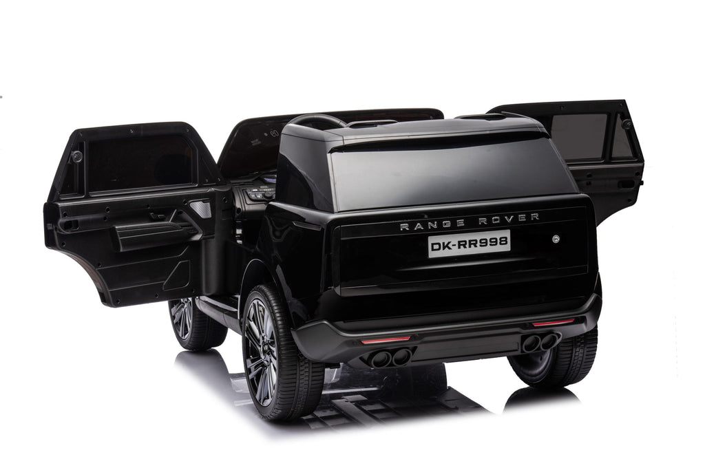 Range Rover kids ride in electric car Black