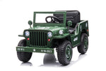 Authentic Willys Jeep style ride-on for children