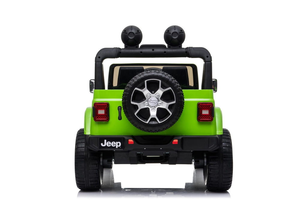 Kids Rubicon Jeep Green