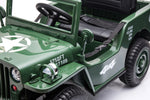 Outdoor fun with a kids Willys Jeep ride-on toy