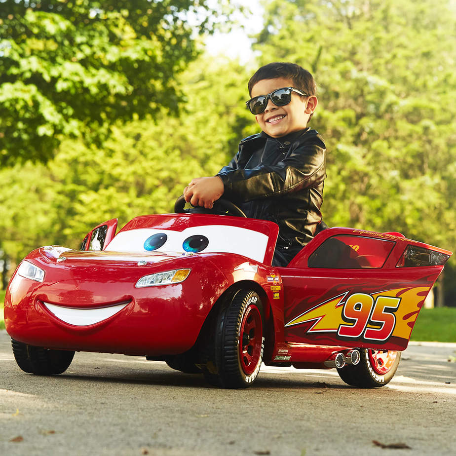 Disney Cars Lightning McQueen 6V Kids Ride On Electric Car – kidaroos