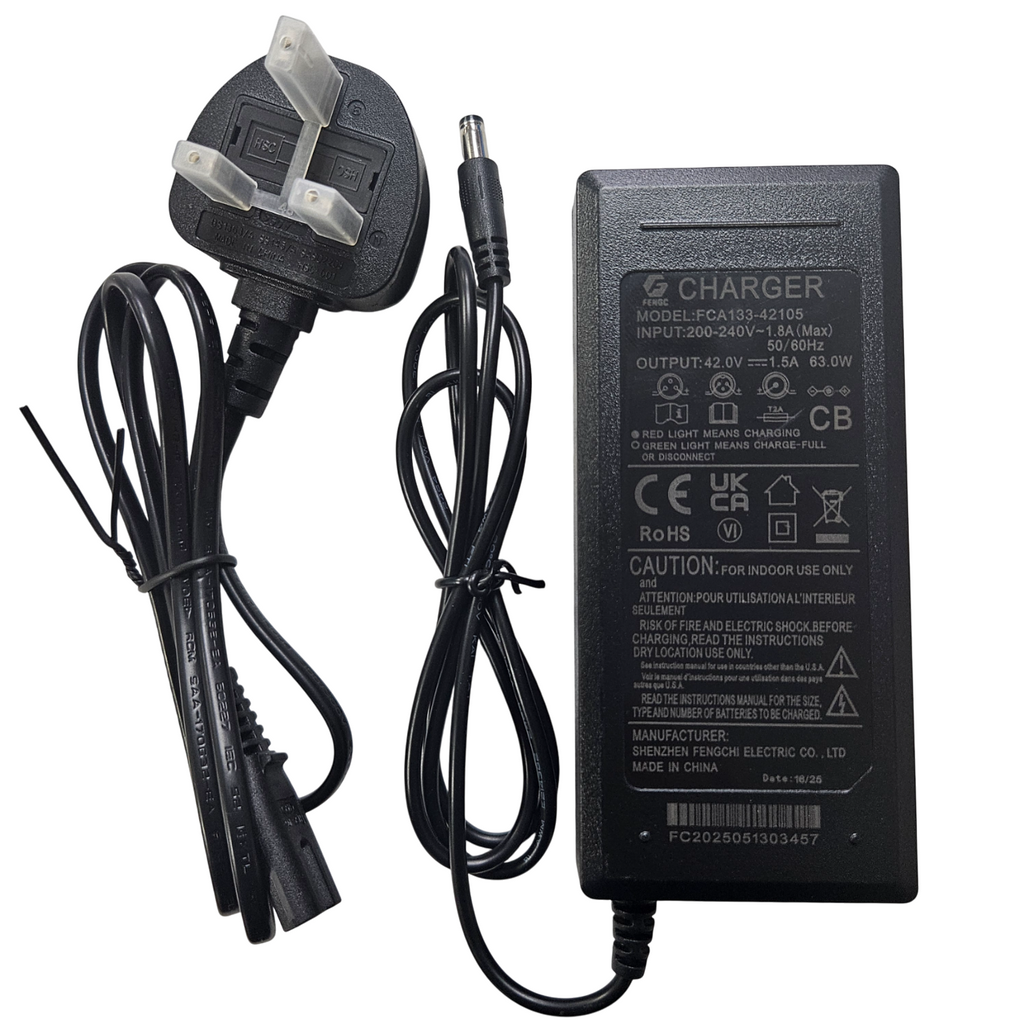 Neo Outlaw Surge 18" Electric Bike Charger FCA133-42105 Replacement