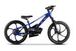 Blue electric balance bike 8 years
