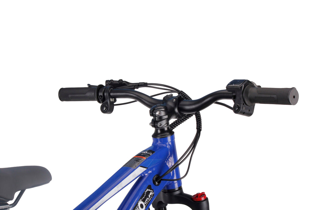 Blue neo Outlaw 36v electric Bike