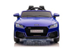Blue Audi TT Ride on Car