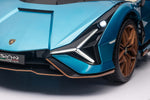 Luxury Kids Ride-On: This two-seater Lamborghini Sian in pink or blue offers an authentic driving experience for children, complete with official licensing and realistic details