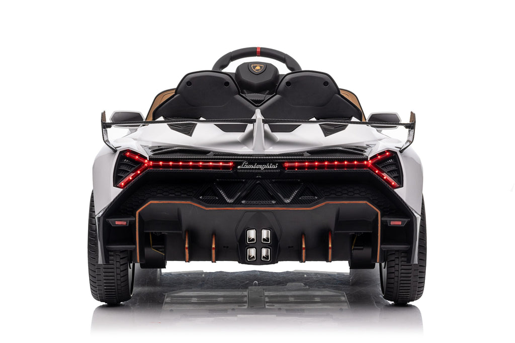 white Veneno for kids to ride