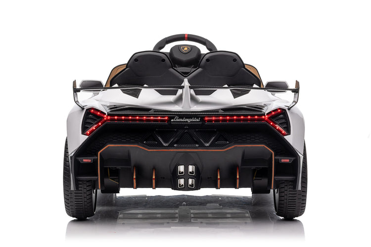 white Veneno for kids to ride