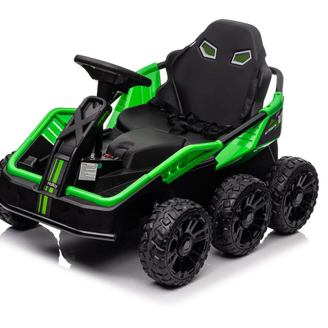 kids 6 wheel electric go karts 24v