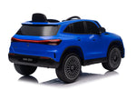 Kids Ride on Blue Mercedes