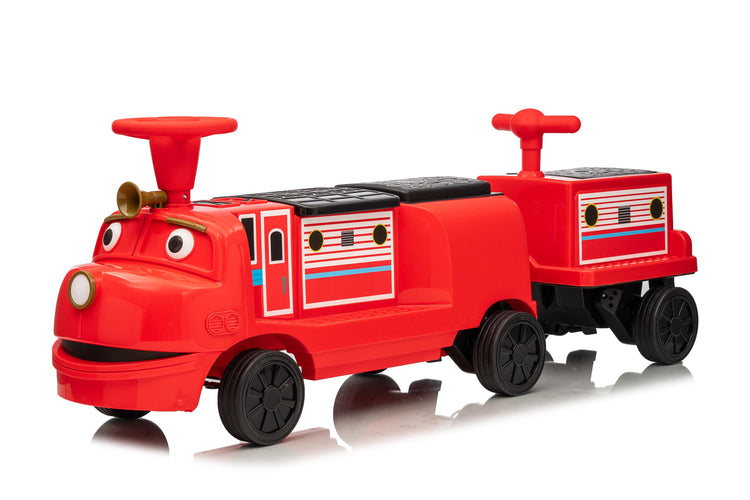 Chuggington 12V Licensed Kids Electric Ride-On Train with Trailer