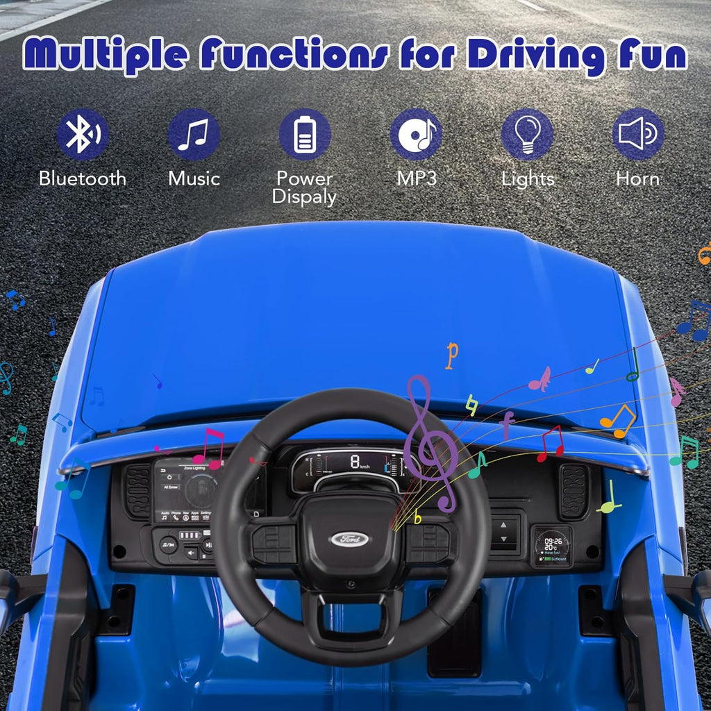 Kids Ride on Ford Ranger Electric Car with Parental Remote