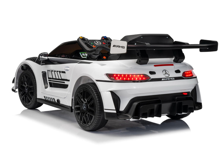 Licensed Mercedes-Benz AMG GT3 12V Kids Electric Ride-On Car with RC