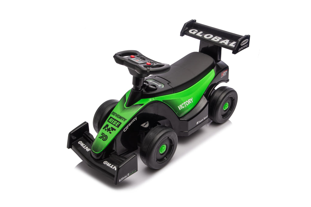 Neo G26 Go Kart Ride-On Push Car for Kids with Music and Silent Wheels