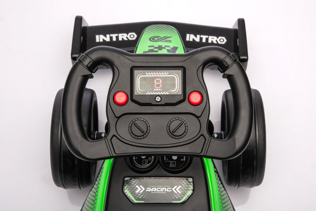 Neo G26 Go Kart Ride-On Push Car for Kids with Music and Silent Wheels