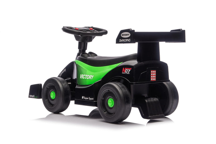 Neo G26 Go Kart Ride-On Push Car for Kids with Music and Silent Wheels
