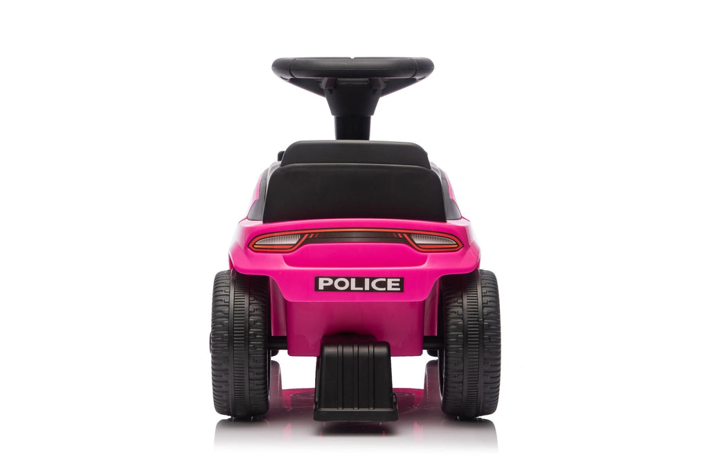 Neo G28 Police Push Along Ride-On Car for Kids with Music and Lights