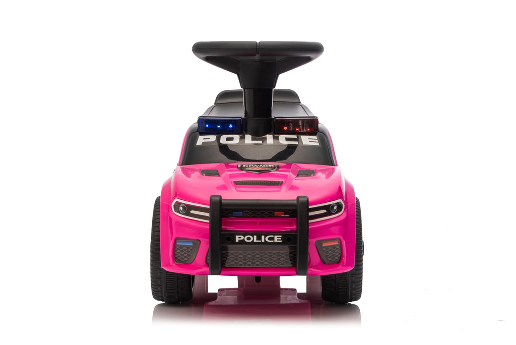 Neo G28 Police Push Along Ride-On Car for Kids with Music and Lights