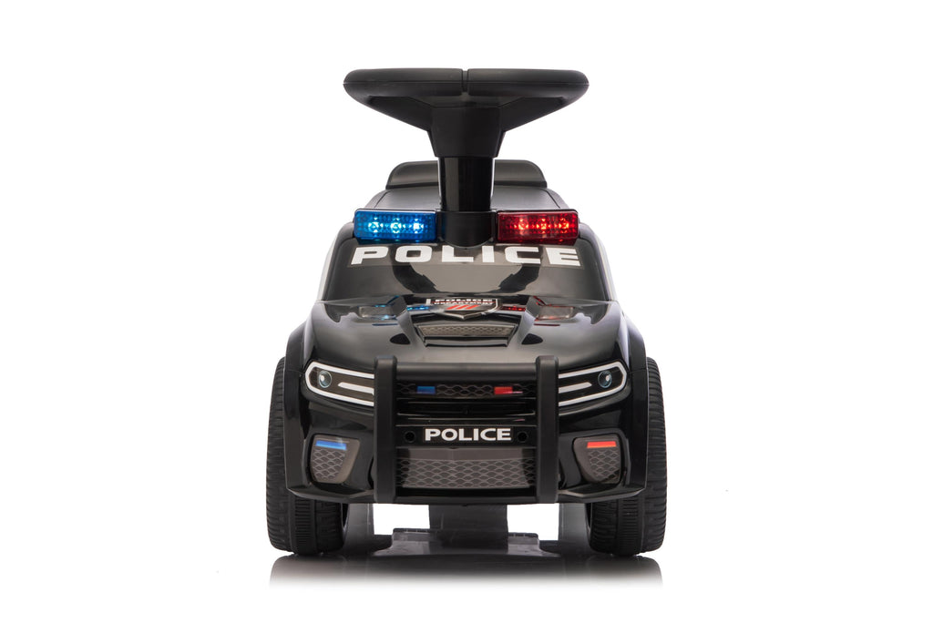Neo G28 Police Push Along Ride-On Car for Kids with Music and Lights