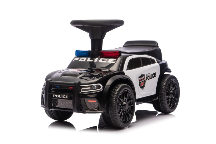 Neo G28 Police Push Along Ride-On Car for Kids with Music and Lights