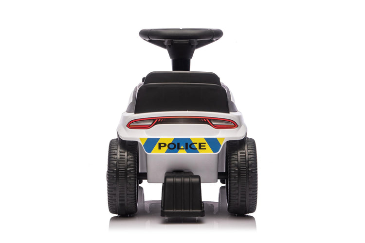Neo G28 Police Push Along Ride-On Car for Kids with Music and Lights