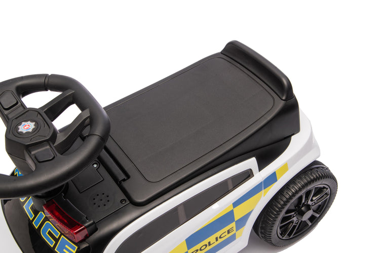 Neo G28 Police Push Along Ride-On Car for Kids with Music and Lights
