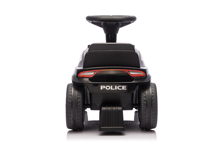 Neo G28 Police Push Along Ride-On Car for Kids with Music and Lights
