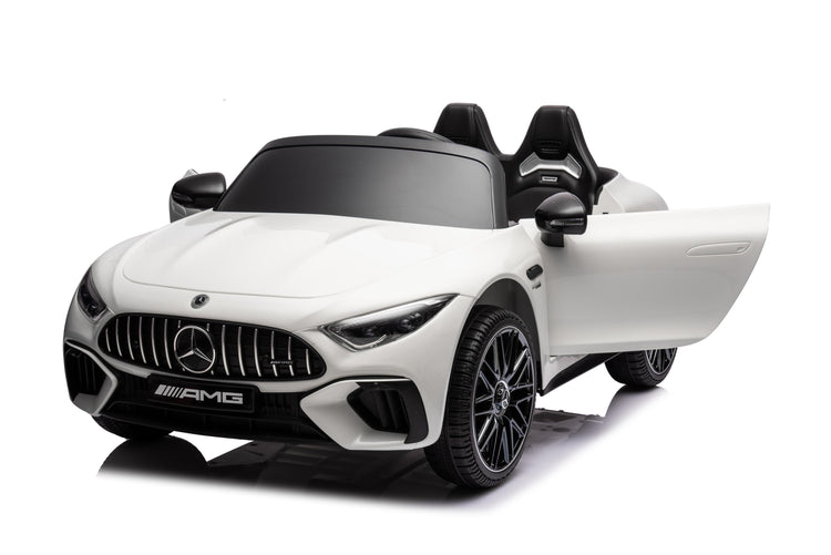 Licensed Mercedes-Benz SL63 AMG 24V 2-Seater Kids Ride-On Car