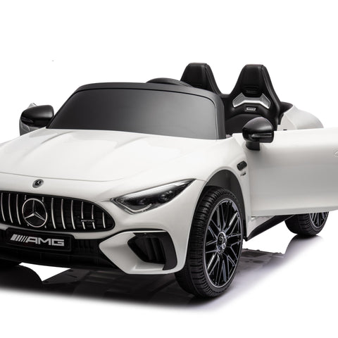 Licensed Mercedes-Benz SL63 AMG 24V 2-Seater Kids Ride-On Car
