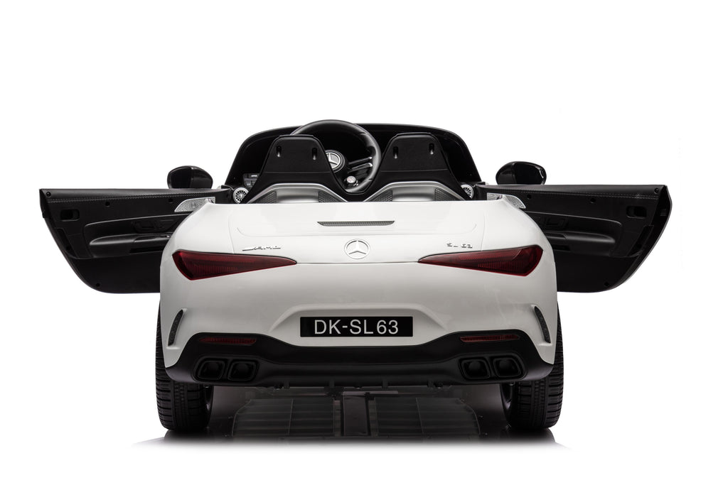 Licensed Mercedes-Benz SL63 AMG 24V 2-Seater Kids Ride-On Car