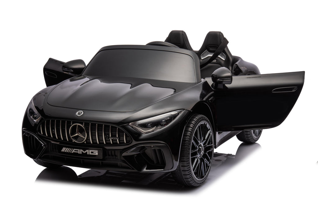 Licensed Mercedes-Benz SL63 AMG 24V 2-Seater Kids Ride-On Car