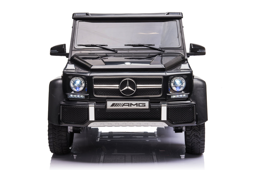 Mercedes-Benz G63 AMG 6-Wheel 24V Kids Ride-On Car with Parent Seat