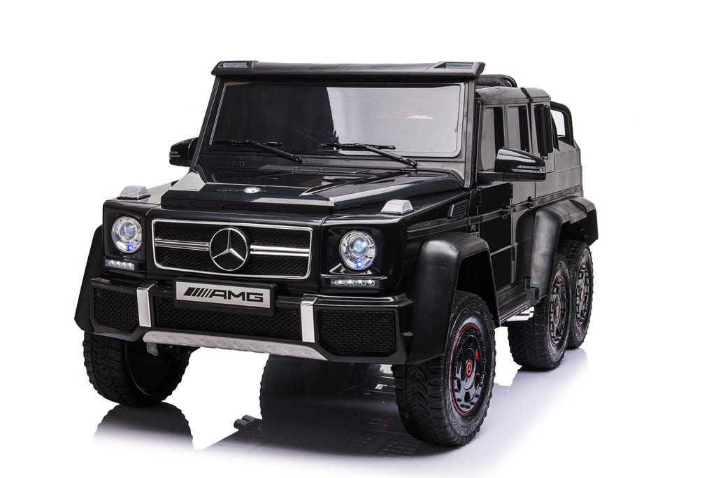 Mercedes-Benz G63 AMG 6-Wheel 24V Kids Ride-On Car with Parent Seat