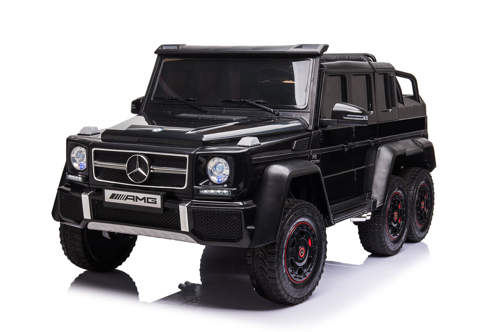 Mercedes-Benz G63 AMG 6-Wheel 24V Kids Ride-On Car with Parent Seat